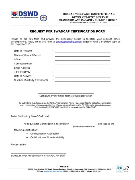 swadcap dswd|SWADCAP RESERVATION FORM .